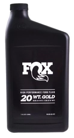 Fox Racing AM Oil Bath 32Oz / 20WT GOLD