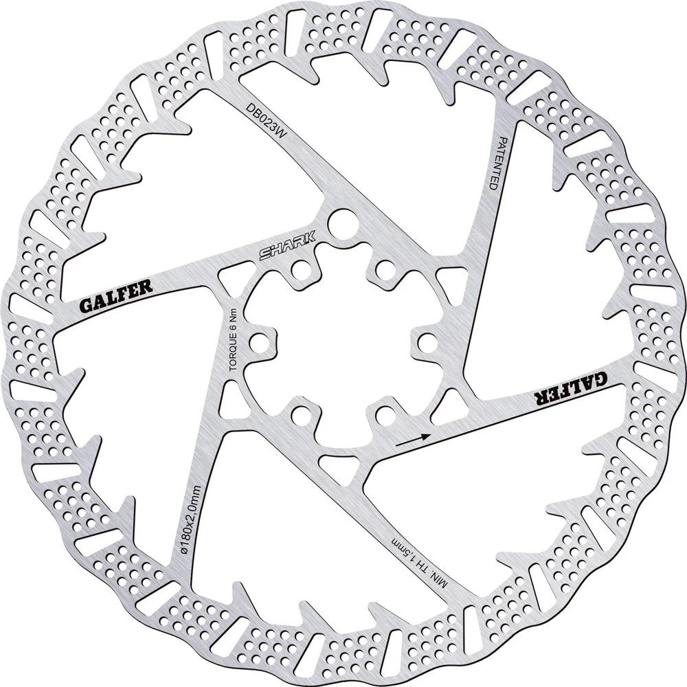 SHARK® MTB 6-Loch Bremsscheibe 2 SHARK® MTB 6-Loch Bremsscheibe – Bild 2