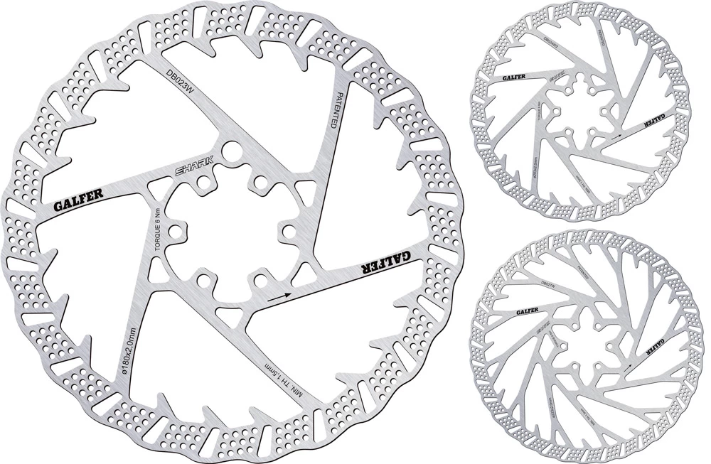 SHARK® MTB 6-Loch Bremsscheibe 1 SHARK® MTB 6-Loch Bremsscheibe