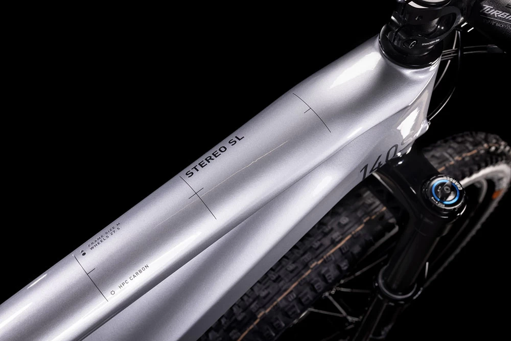 Cube Stereo 140 HPC SL 27.5 Polarsilver´n´black 2 Cube Stereo 140 HPC SL 27.5 Polarsilver´n´black – Bild 2