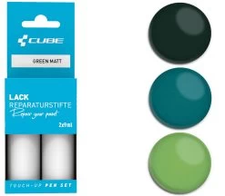 Cube Lackreparaturstift Set GREEN Matt