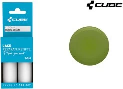 Cube Lackreparaturstift Set RETRO GREEN -MTB Teile Verkauf Cube Lackreparaturstift Set RETRO GREEN 2121