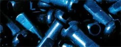 Dt-swiss Alu-Nippel Ø2.0 X 12mm (100 Stück) -MTB Teile Verkauf DT Swiss Alu Nippel O2 0 x 12mm blau
