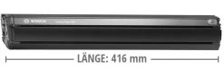 Bosch PowerTube 625 Akku (BBP290) HORIZONTAL -MTB Teile Verkauf PowerTube 625 Akku BBP290 HORIZONTAL 416mm 0275007543