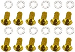 Disc Brake Schrauben 12er Set -MTB Teile Verkauf Quaxar Disc Brake Schrauben 12er Set FXR060BK 12 d