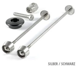 Pitlock Set 03 / GA Sicherungskit -MTB Teile Verkauf Set 03 GA Plug silber schwarz en