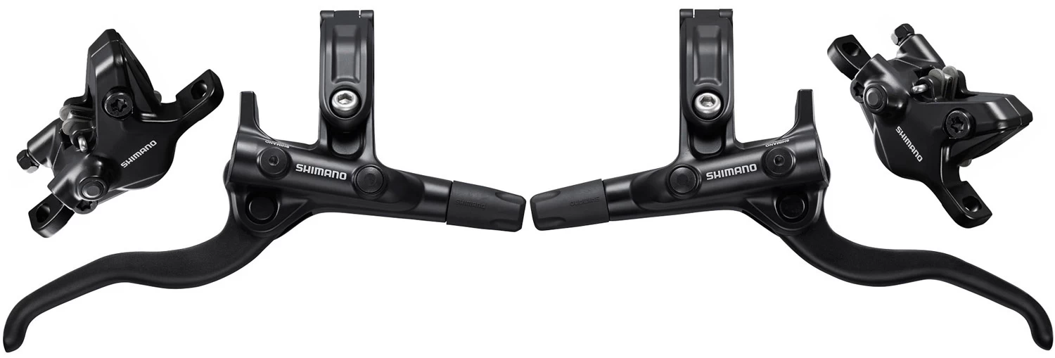 Shimano DEORE BL-M4100/BR-MT410 Scheibenbremsen-Set 1 Shimano DEORE BL-M4100/BR-MT410 Scheibenbremsen-Set