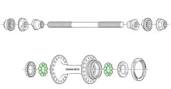 Shimano Edelstahl Kugeln 1/4" (18 Stück) -MTB Teile Verkauf Shimano Edelstahl Kugeln 1 4 18 Stuck Y00091370 c