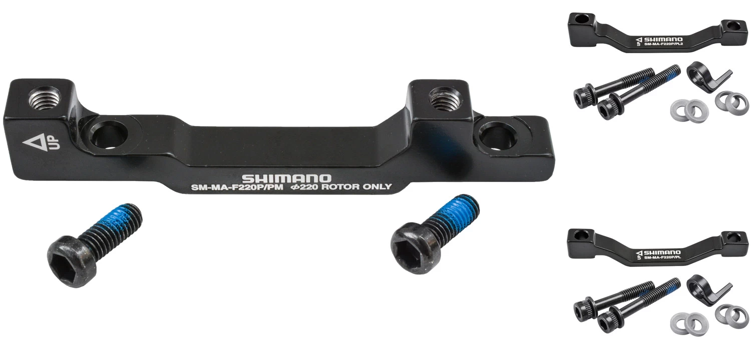 Shimano SM-MA-F220P Adapter Für 220mm Bremsscheibe 1 Shimano SM-MA-F220P Adapter Für 220mm Bremsscheibe