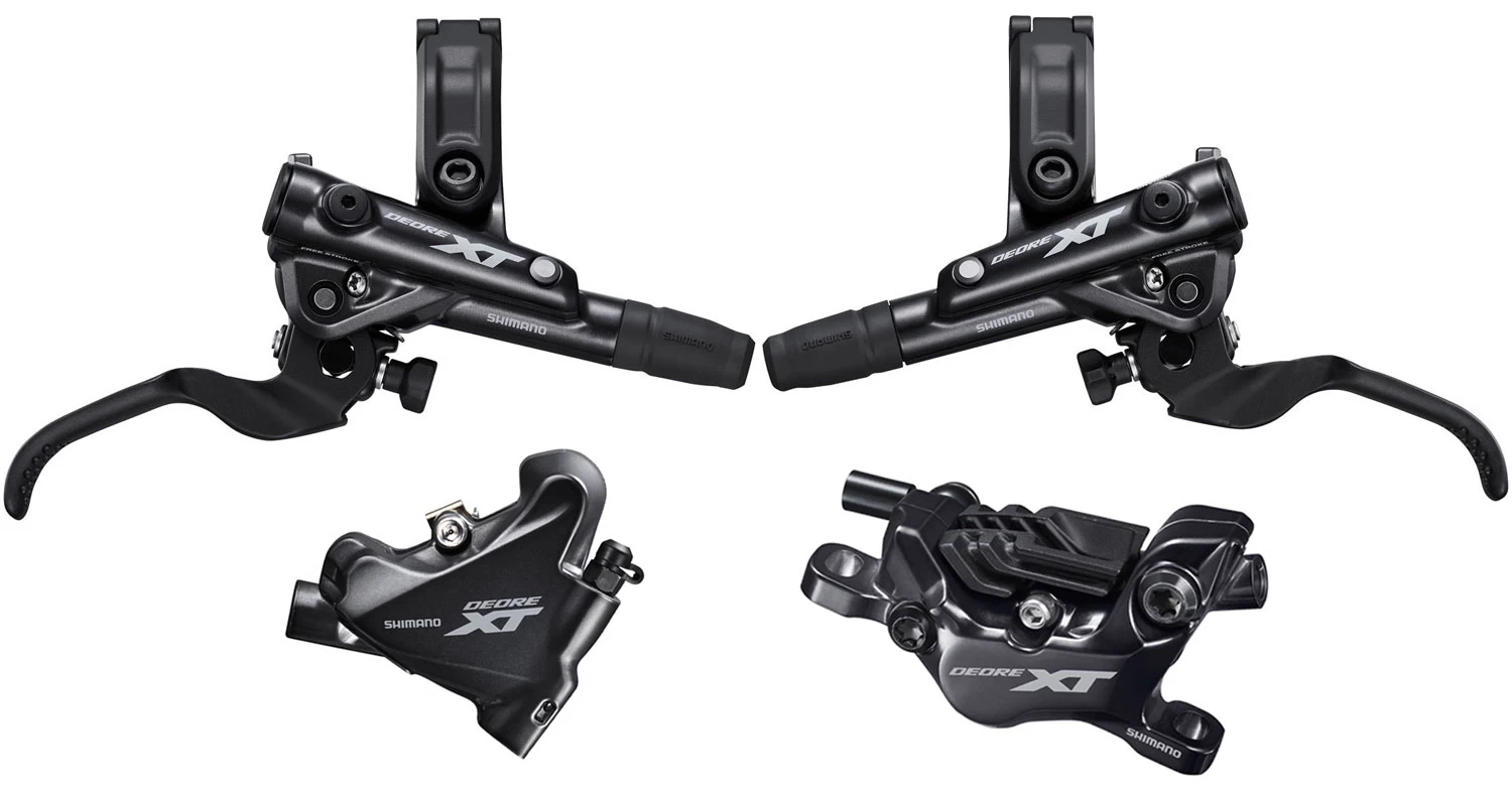 Shimano XT BR-M8120/8110 PM/FM Scheibenbremsen-Set 1 Shimano XT BR-M8120/8110 PM/FM Scheibenbremsen-Set